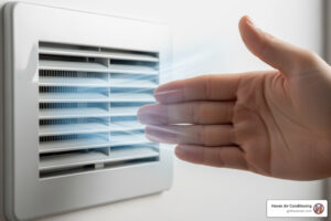 heater blowing cold air