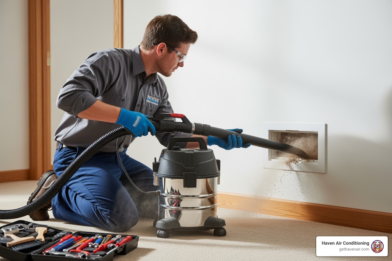 Air vent cleaning service