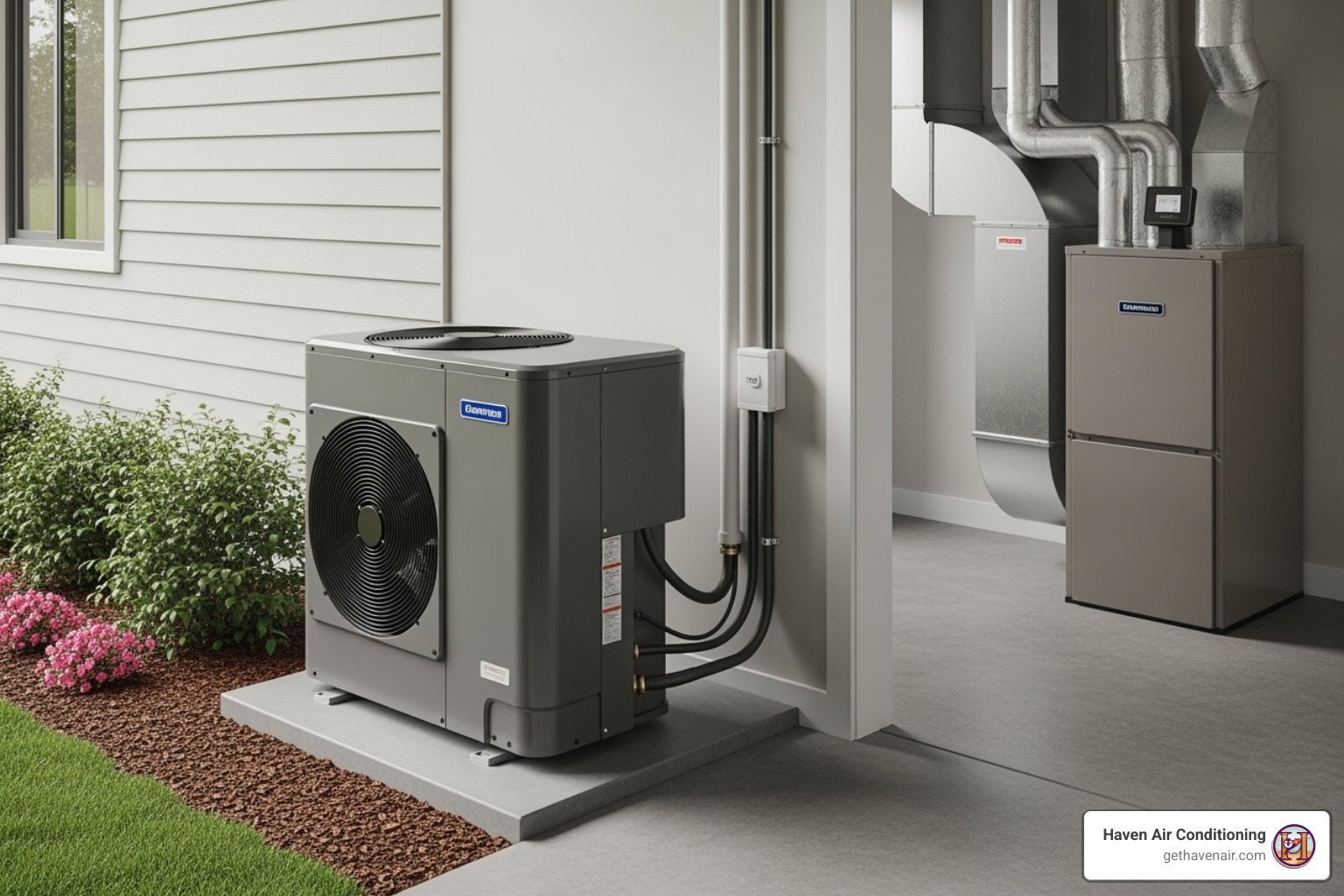 ac heat pump installation