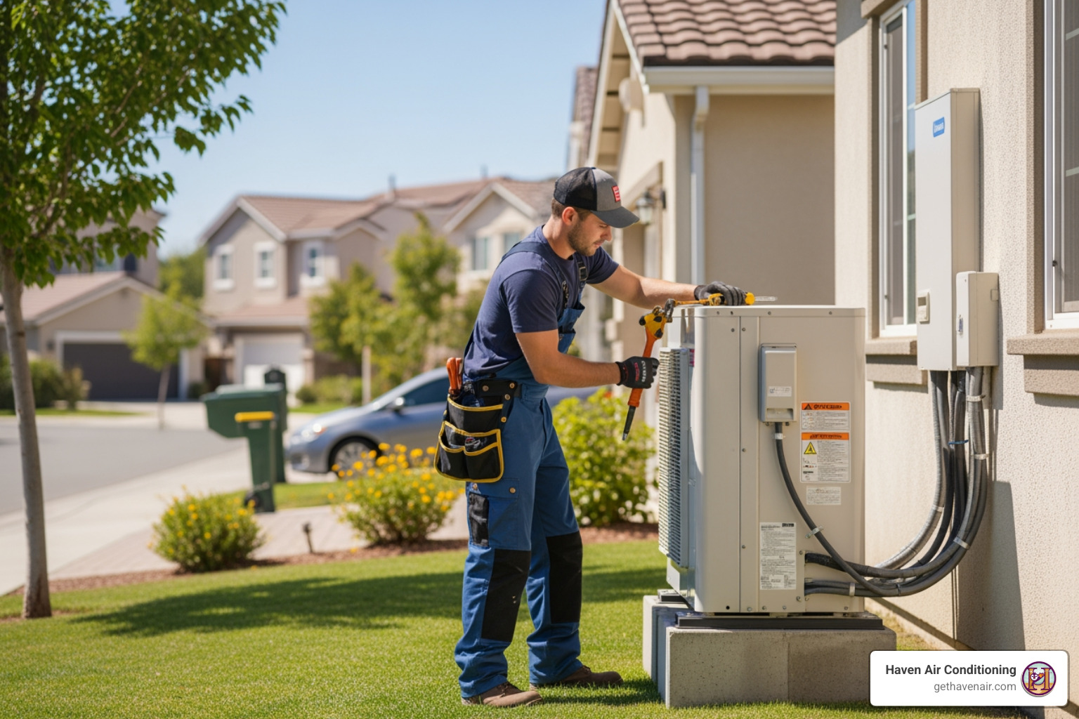 heat pump installation