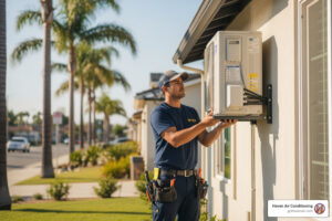 home mini-split ac installation in whittier, ca