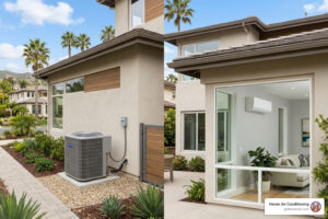 central air vs mini split for orange county homes