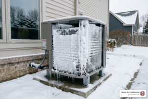 how a failed defrost cycle damages your heat pump