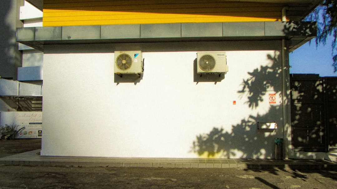 ductless mini split wall unit in modern living room