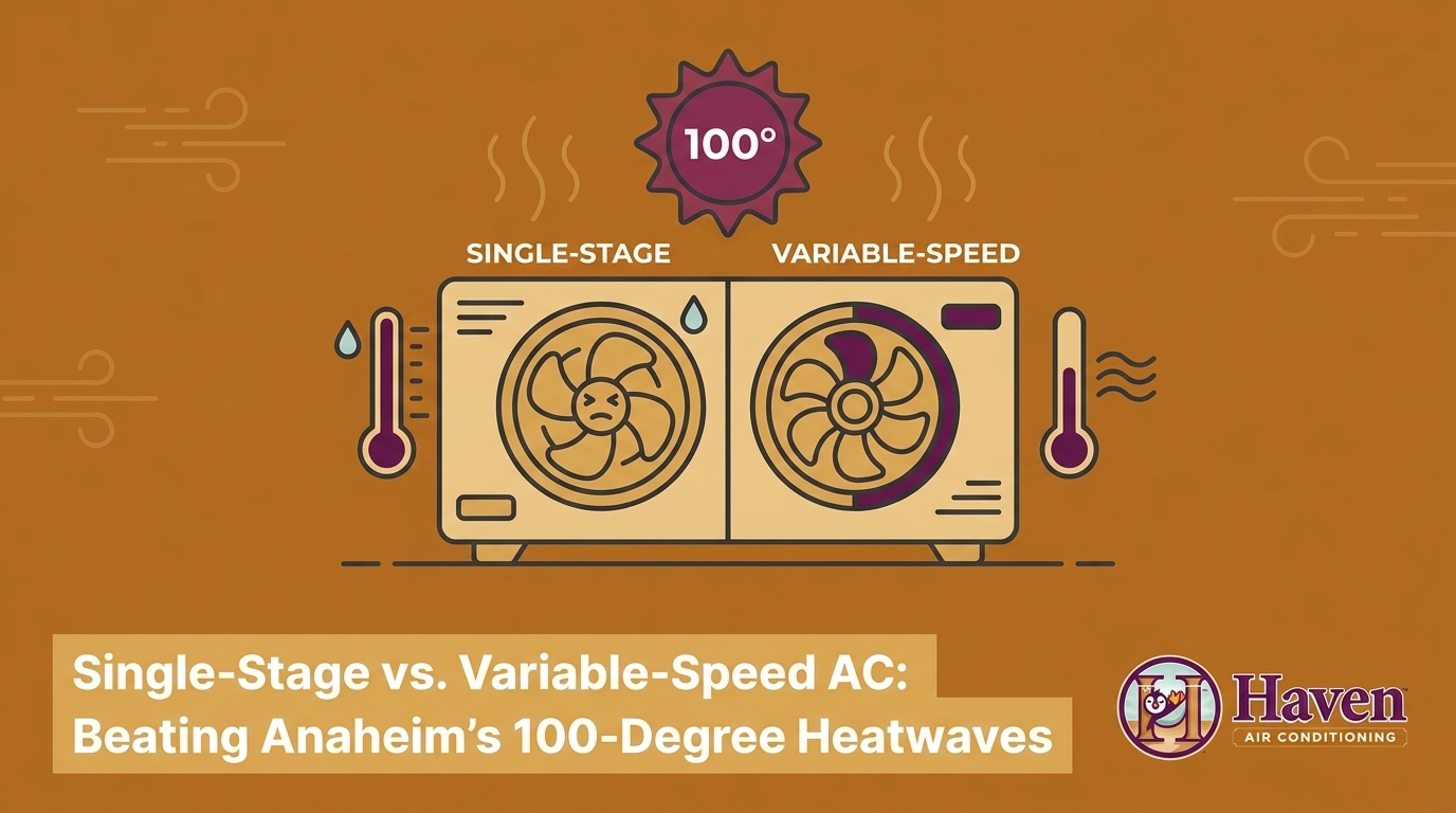 Single-Stage vs. Variable-Speed AC: Beating Anaheim's 100-Degree Heatwaves — featured image