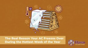 The Real Reason Your AC Freezes Over During the Hottest Week of the Year — featured image