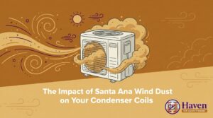 The Impact of Santa Ana Wind Dust on Your Condenser Coils — featured image