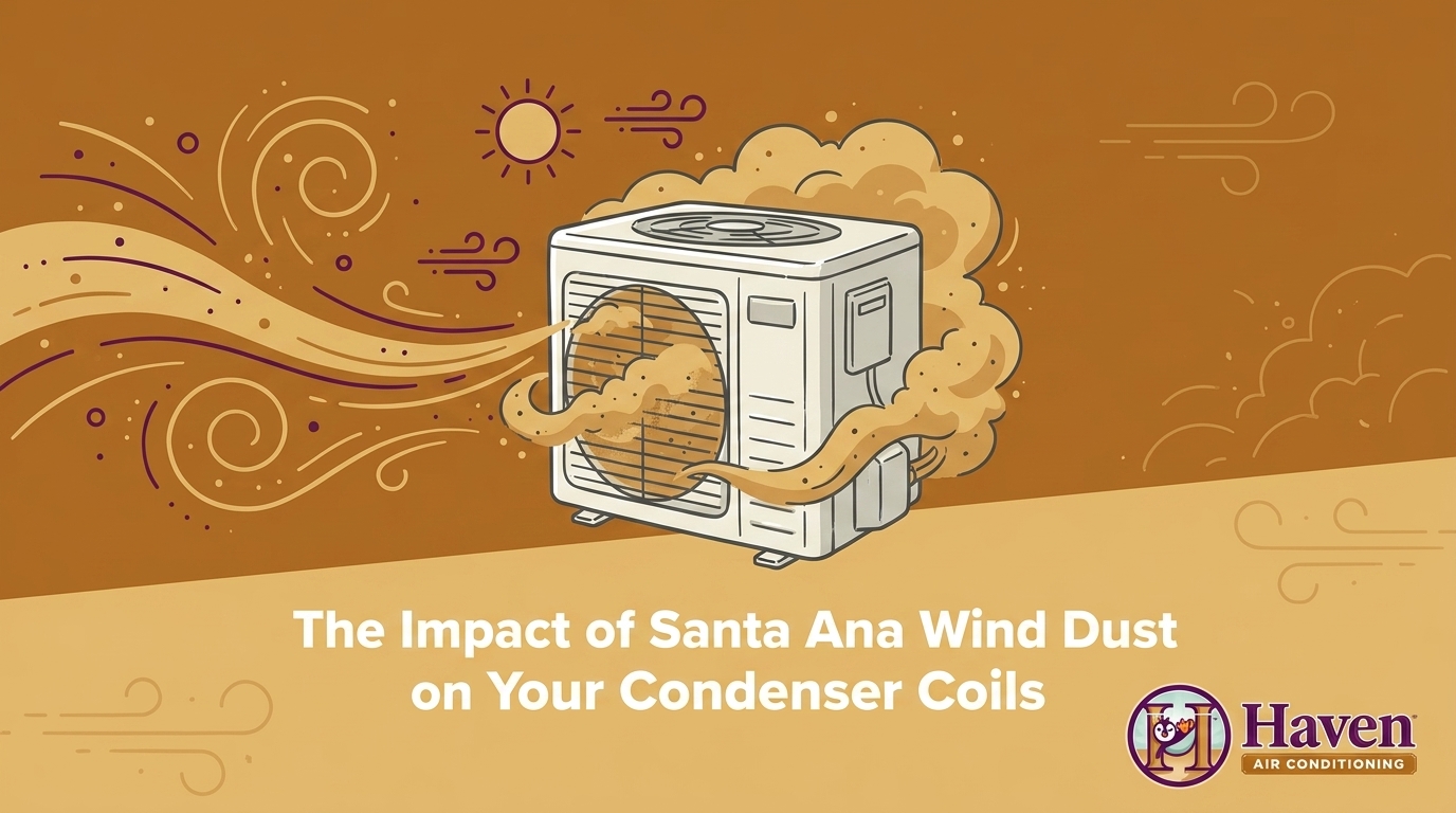 The Impact of Santa Ana Wind Dust on Your Condenser Coils — featured image