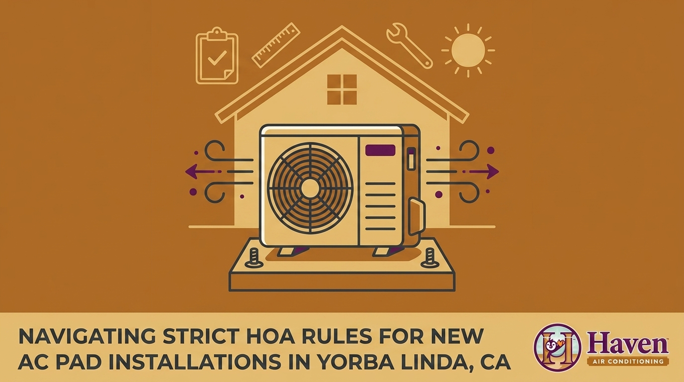Navigating Strict HOA Rules for New AC Pad Installations in Yorba Linda, CA — featured image