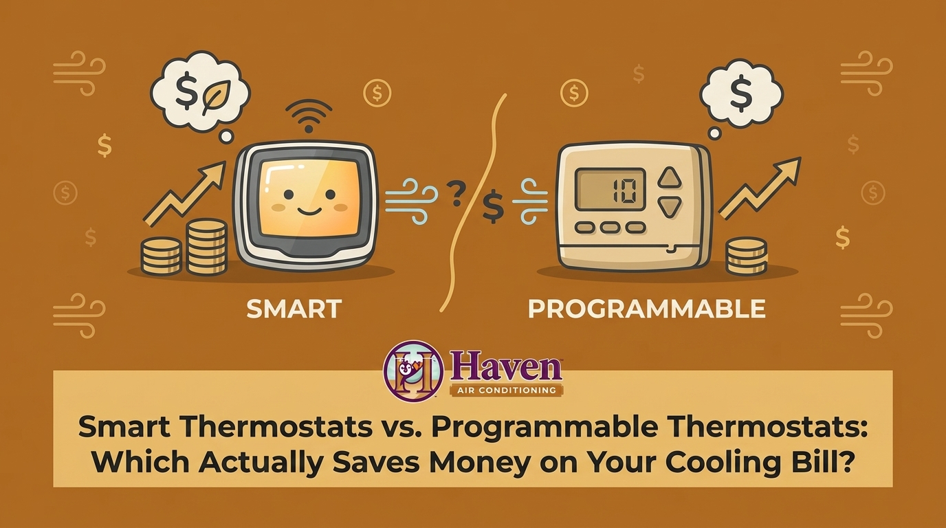 Smart Thermostats vs. Programmable Thermostats: Which Actually Saves Money on Your Cooling Bill? — featured image