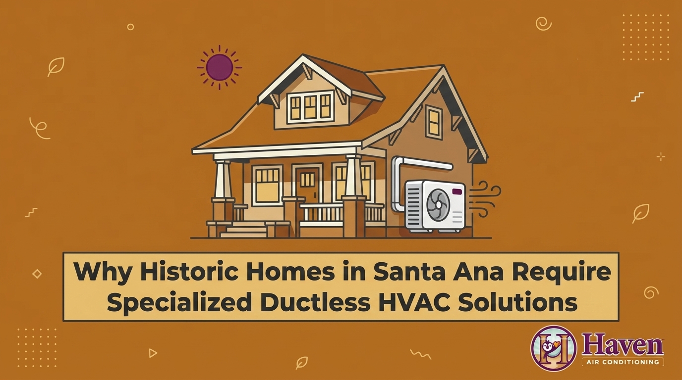Why Historic Homes in Santa Ana Require Specialized Ductless HVAC Solutions — featured image