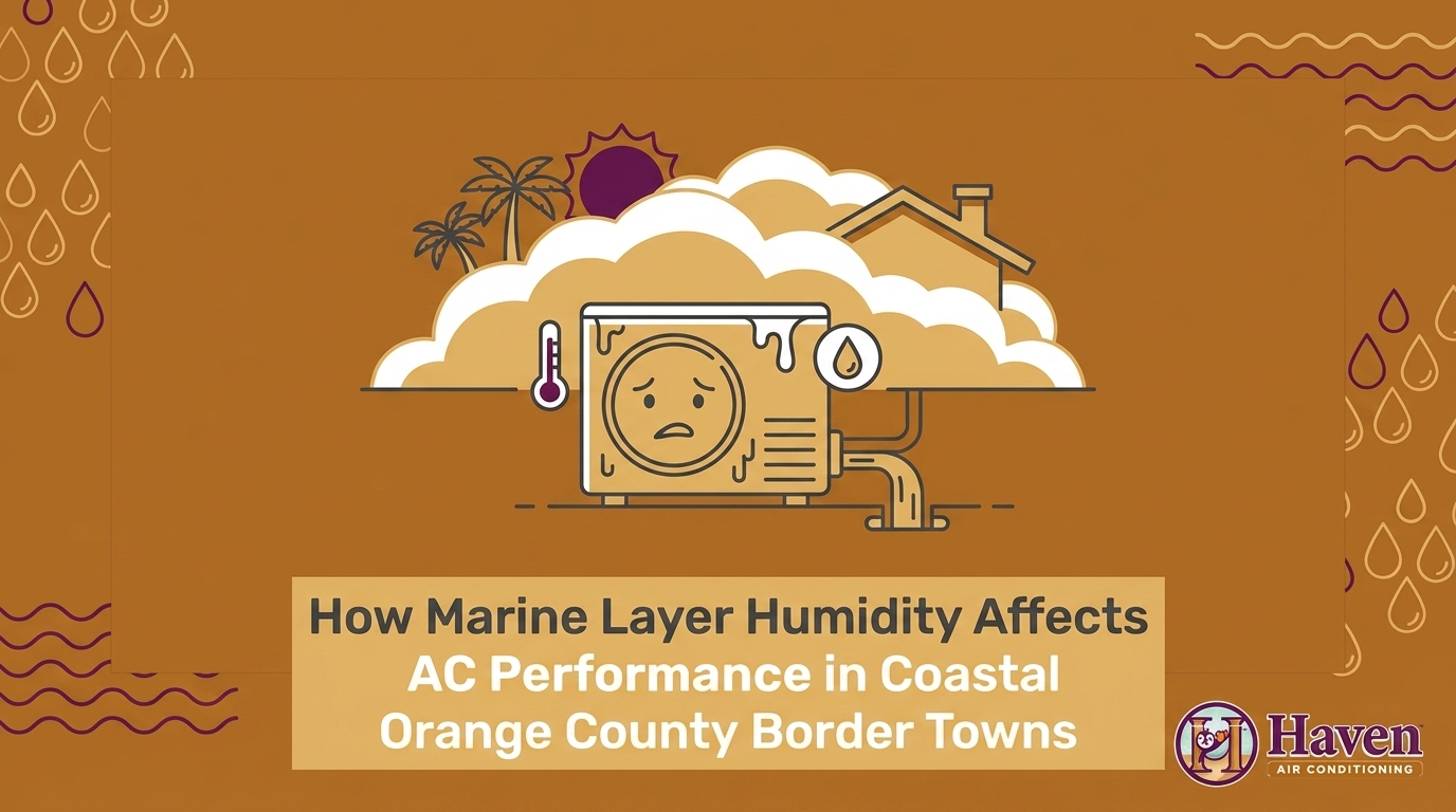 How Marine Layer Humidity Affects AC Performance in Coastal Orange County Border Towns — featured image