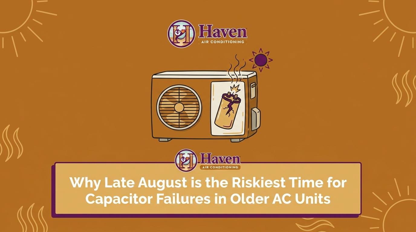 Why Late August is the Riskiest Time for Capacitor Failures in Older AC Units — featured image
