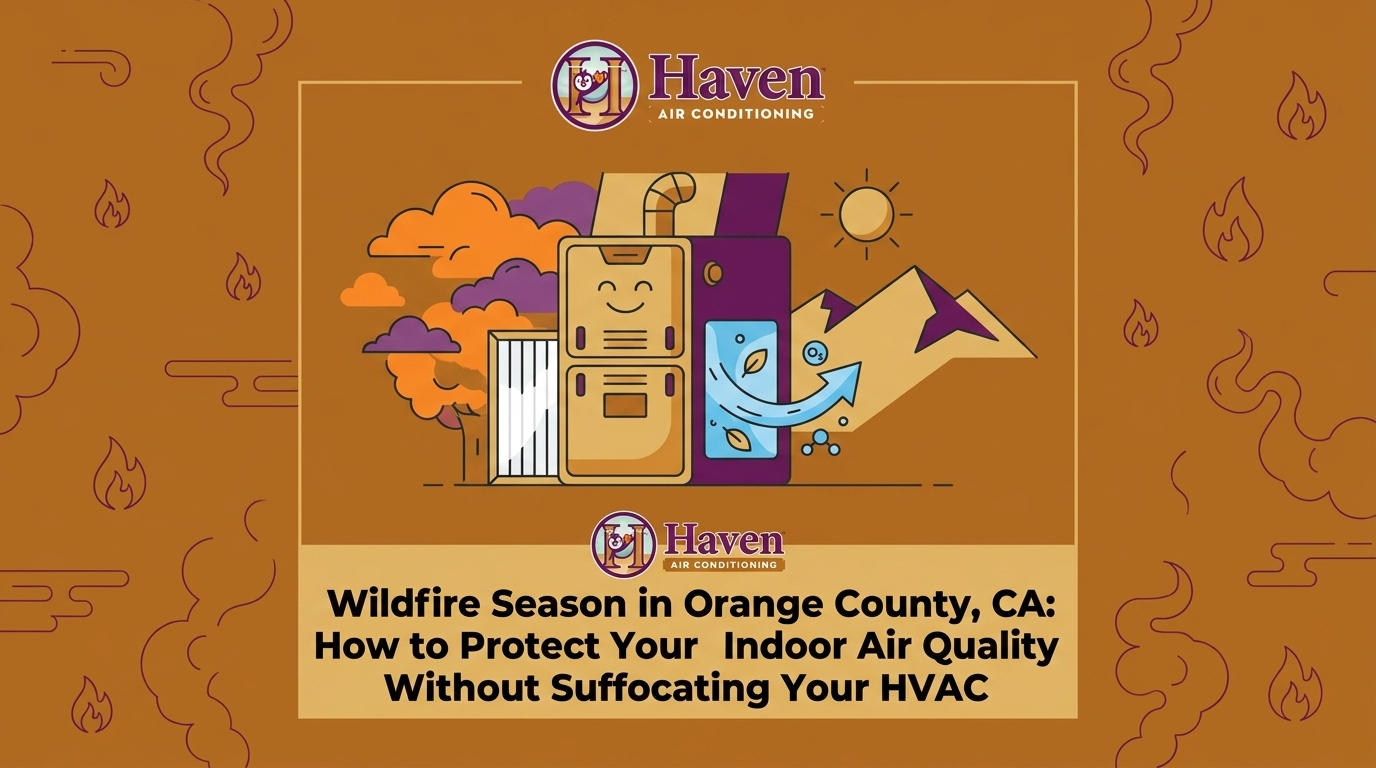 Wildfire Season in Orange County, CA: How to Protect Your Indoor Air Quality Without Suffocating Your HVAC — featured image