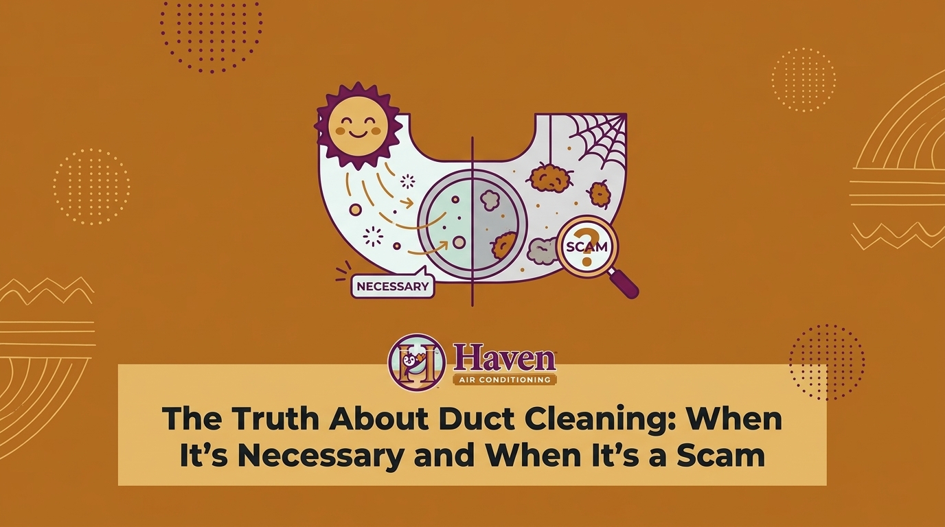 The Truth About Duct Cleaning: When It's Necessary and When It's a Scam — featured image