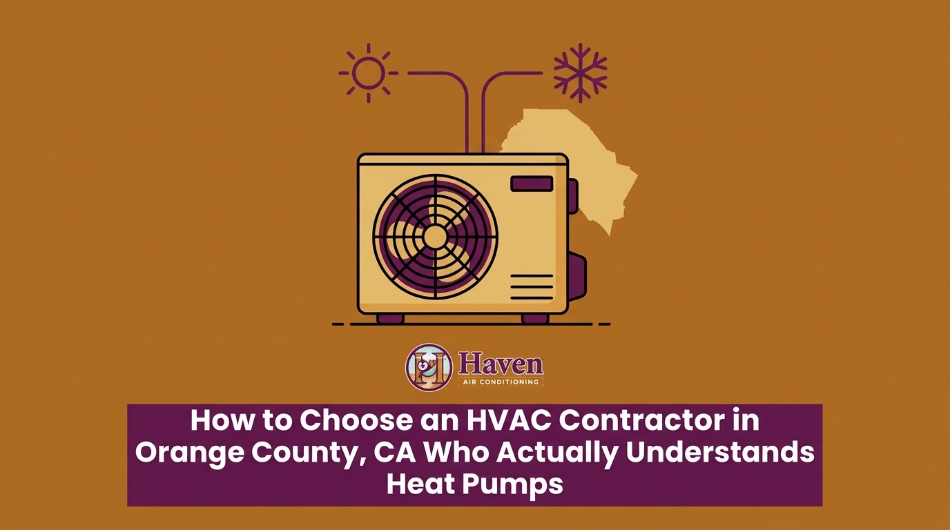 How to Choose an HVAC Contractor in Orange County, CA Who Actually Understands Heat Pumps — featured image