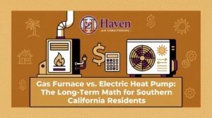 Gas Furnace vs. Electric Heat Pump: The Long-Term Math for Southern California Residents — featured image