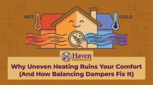 Why Uneven Heating Ruins Your Comfort (And How Balancing Dampers Fix It) — featured image