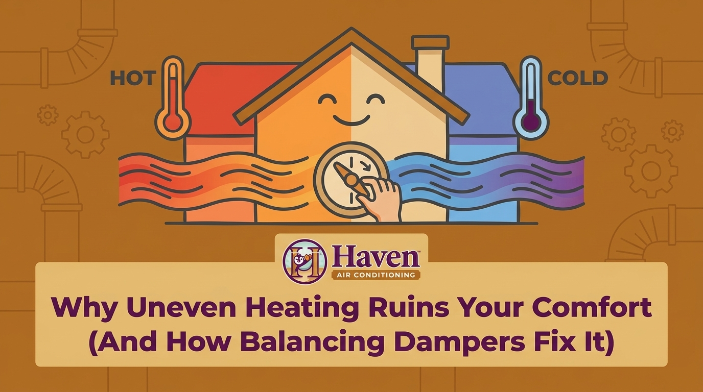 Why Uneven Heating Ruins Your Comfort (And How Balancing Dampers Fix It) — featured image